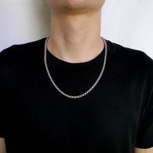 Cargar imagen en el visor de la galería, Cadena Rolo Acero