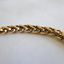 Cargar imagen en el visor de la galería, Pulsera de Espiga Acero Dorado