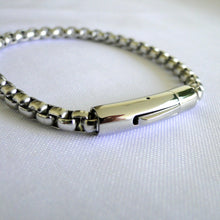 Cargar imagen en el visor de la galería, Pulsera Rolo Acero