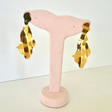 Cargar imagen en el visor de la galería, Arete Sienna Acero Dorado