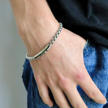 Cargar imagen en el visor de la galería, Pulsera Rolo Acero