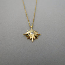 Cargar imagen en el visor de la galería, Collar Estella Acero Dorado