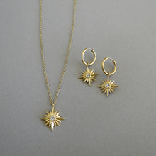 Cargar imagen en el visor de la galería, Collar Estella Acero Dorado