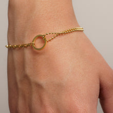 Cargar imagen en el visor de la galería, Pulsera Loop Acero Dorado