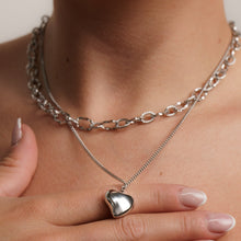 Cargar imagen en el visor de la galería, Collar Amara Acero