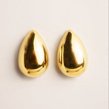 Cargar imagen en el visor de la galería, Aretes Drop Acero Dorado