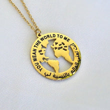 Cargar imagen en el visor de la galería, Collar Éros Acero Dorado