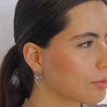 Cargar imagen en el visor de la galería, Aretes Nion Acero