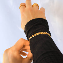 Cargar imagen en el visor de la galería, Pulsera Chain Acero Dorado