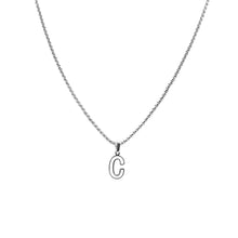 Cargar imagen en el visor de la galería, Collar Iniciales Acero