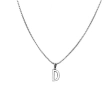 Cargar imagen en el visor de la galería, Collar Iniciales Acero