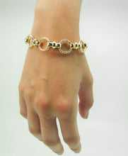 Cargar imagen en el visor de la galería, Pulsera Aurum Acero Dorado