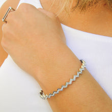 Cargar imagen en el visor de la galería, Aro Zigzag Acero