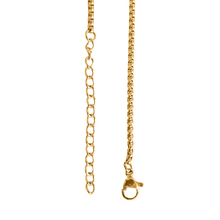 Cargar imagen en el visor de la galería, Collar Iniciales Acero Dorado