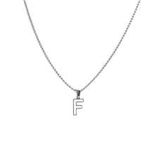 Cargar imagen en el visor de la galería, Collar Iniciales Acero