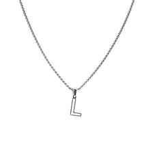 Cargar imagen en el visor de la galería, Collar Iniciales Acero