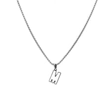Cargar imagen en el visor de la galería, Collar Iniciales Acero