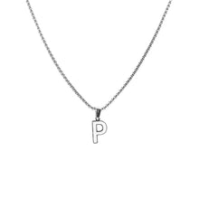 Cargar imagen en el visor de la galería, Collar Iniciales Acero