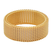 Cargar imagen en el visor de la galería, Anillo Red Acero Dorado