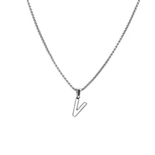 Cargar imagen en el visor de la galería, Collar Iniciales Acero