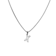 Cargar imagen en el visor de la galería, Collar Iniciales Acero