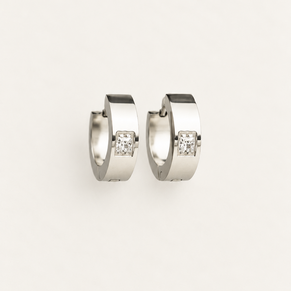 Aretes Lisboa Acero