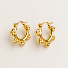 Cargar imagen en el visor de la galería, Aretes Gala Acero Dorado
