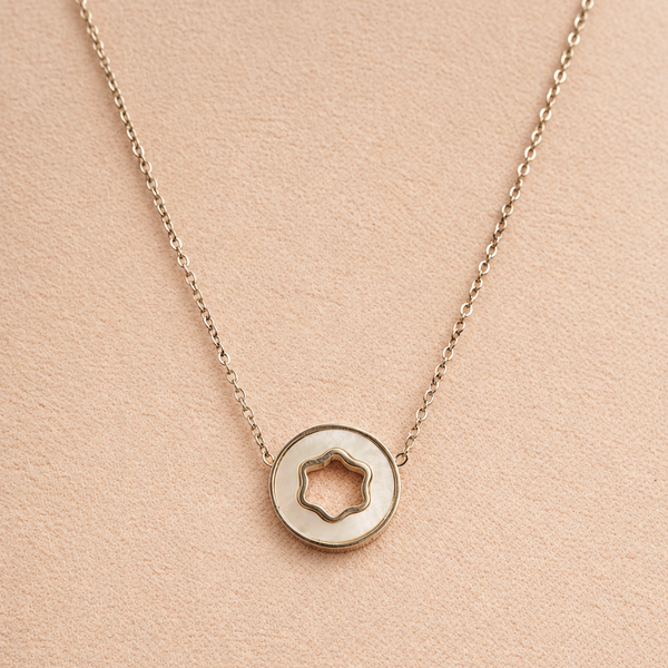 Collar Nacar Acero