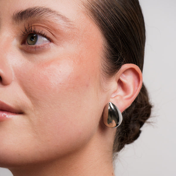 Aretes Drop Acero