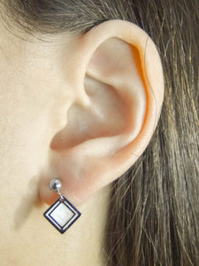 Aretes Snowflake Acero