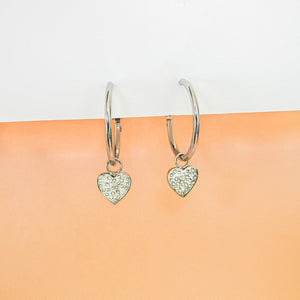 Aretes Coeur Acero