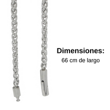 Cargar imagen en el visor de la galería, Cadena Espiga Acero
