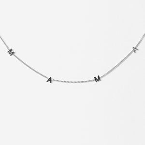 Collar MAMÁ Acero